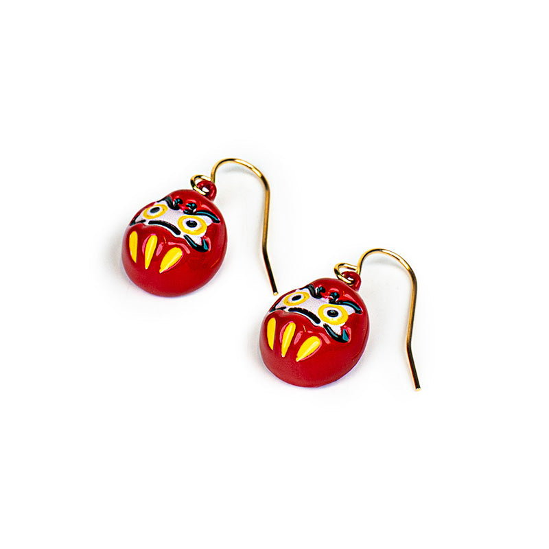 Pienet Daruma Japanilaiset korvakorut