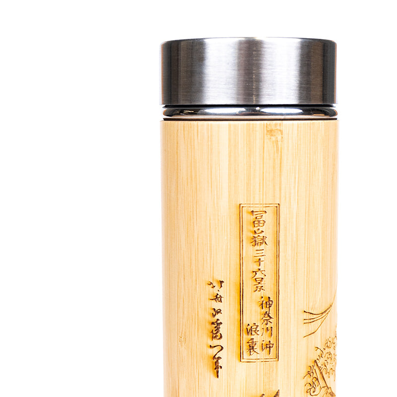 Teepullo Bambusta Suuri Aalto Kanagawa - 400ml