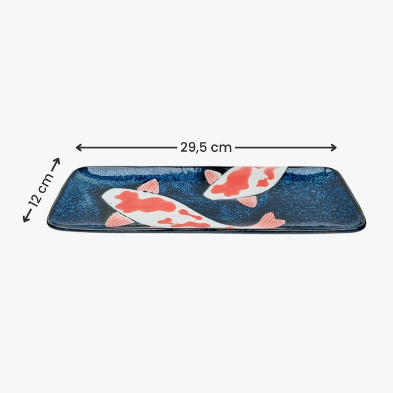 Carp Koi Sushi Plate