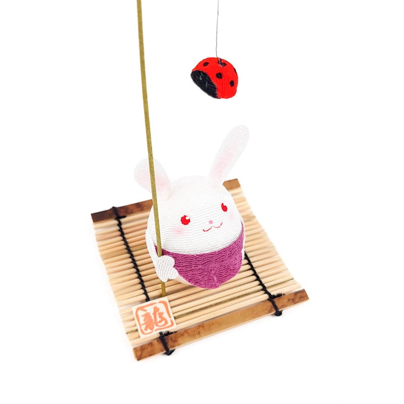Chirimen kani japanilainen figuuri