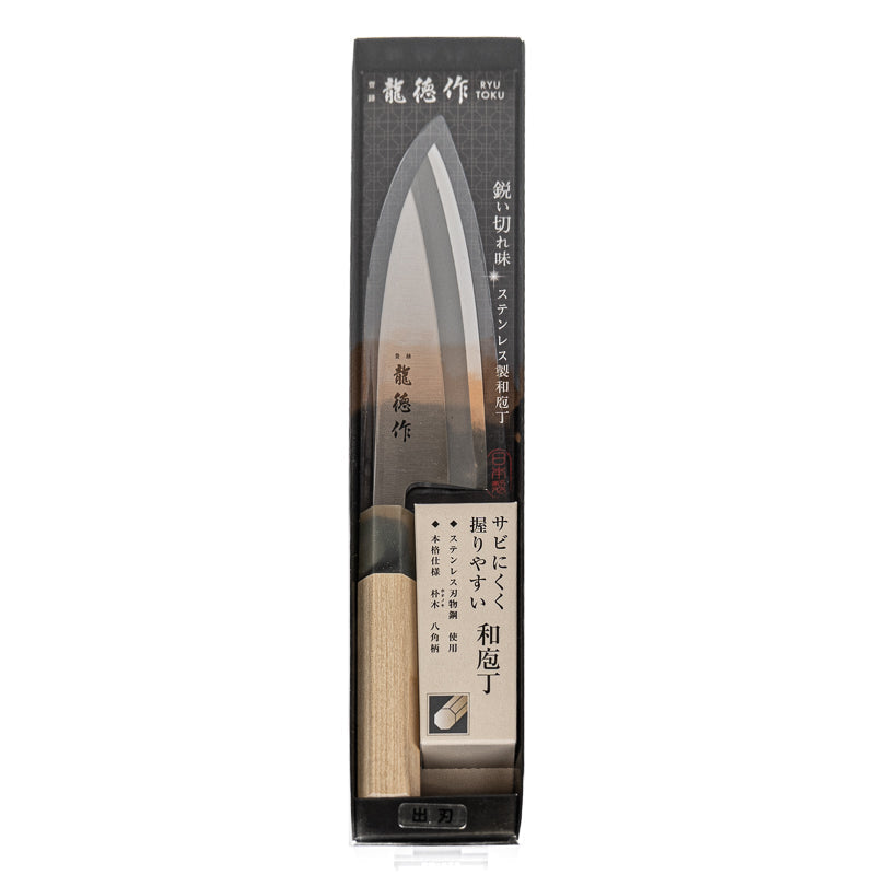 Perinteinen japanilainen Deba-veitsi, 15 cm