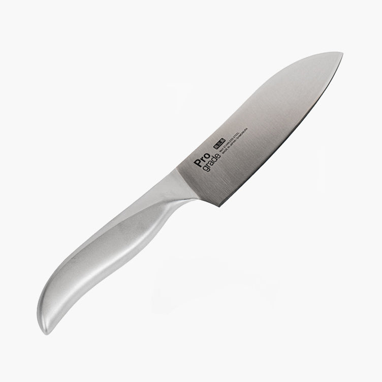 Prograde-merkkinen japanilainen ruostumaton teräs Santoku-veitsi