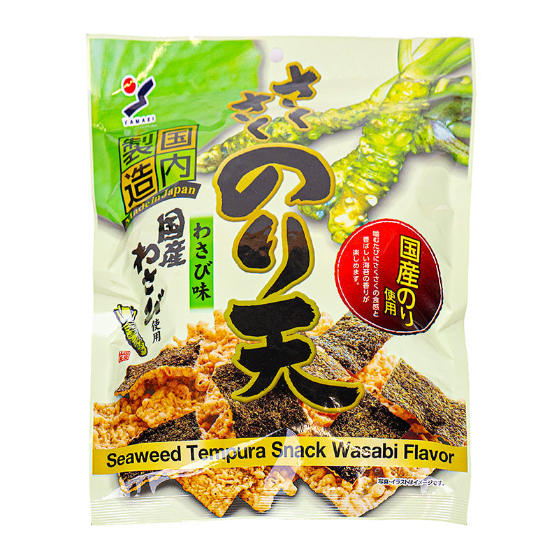 Yamaei Nori Tempura -keksit, wasabi-maku