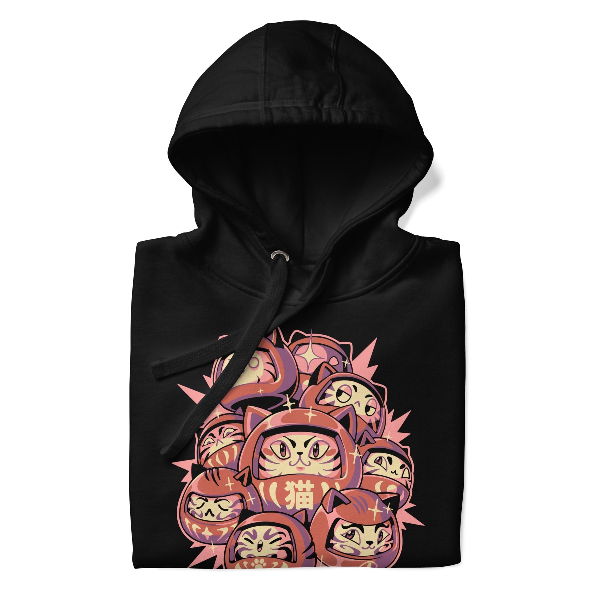 Daruma Cat japanilainen collegepaita