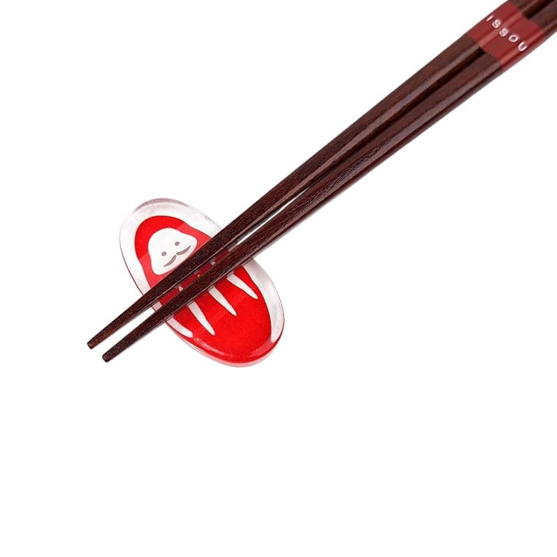 Daruma Motif Japanilaiset syömäpuikot setti