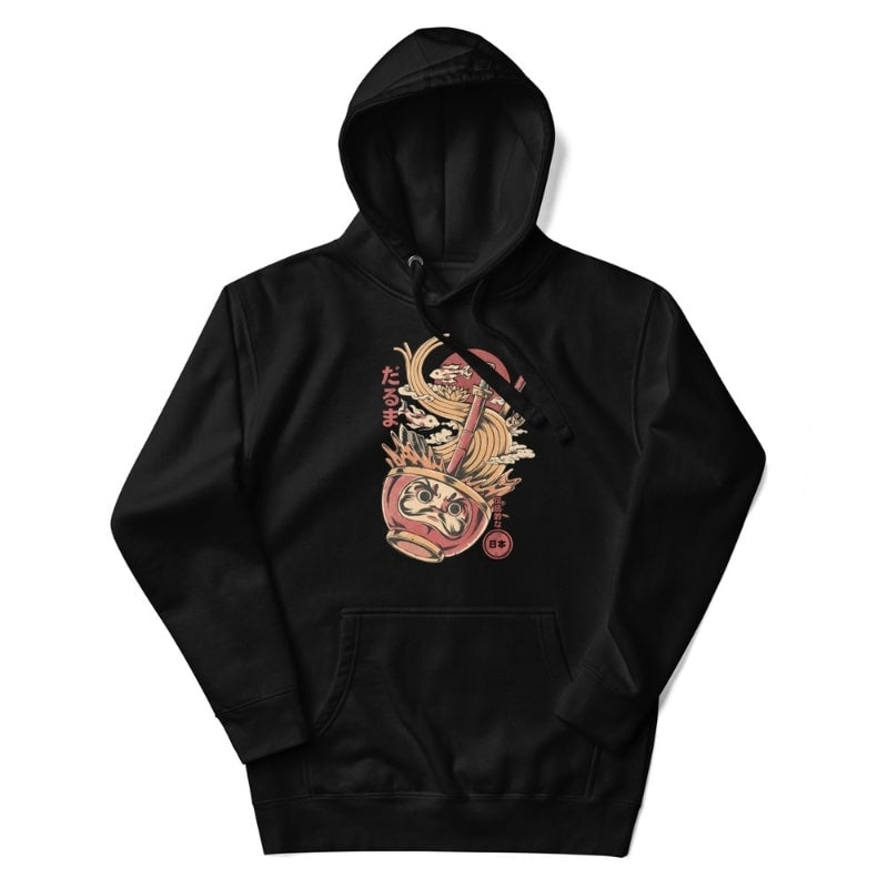 Daruma Ramen japanilainen huppari - S