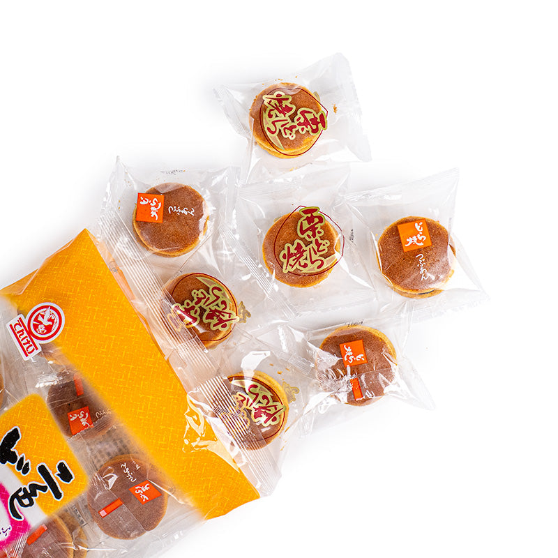 Japanilainen Dorayaki Punaisen papun ja kastanjan makuinen tuote