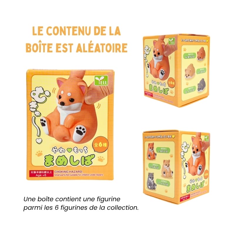 Gachapon Shiba Inu figuuri