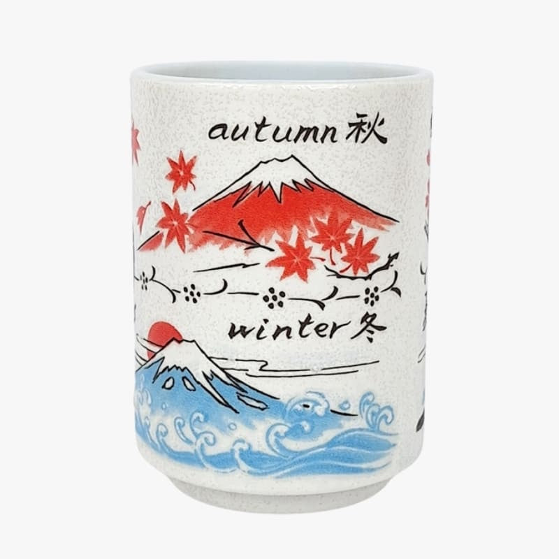 Fuji-vuori japanilainen muki