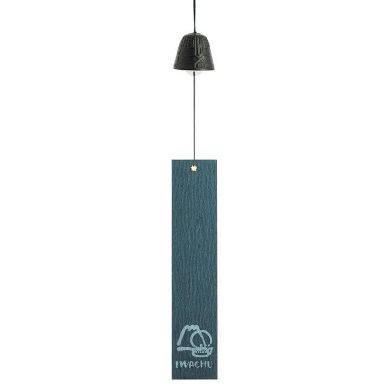 Furin Iwachu Japanilainen kellonsoitto musta - 4,5 cm