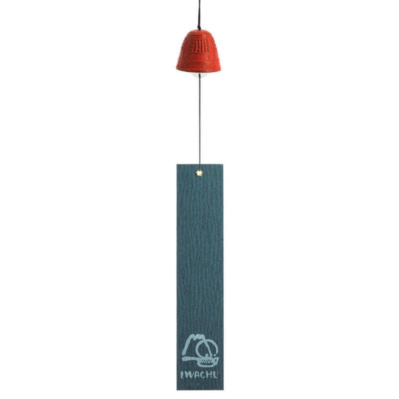 Furin Iwachu Japanilainen kellonsoitto punainen - 4,5 cm