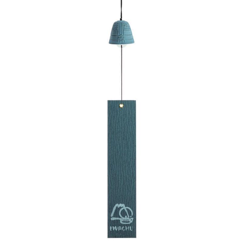 Furin Iwachu Japanilainen kellonsoitto vaaleansininen - 4,5 cm