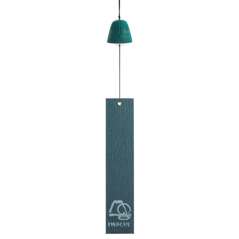 Furin Iwachu turkoosi japanilainen kello - 4,5 cm