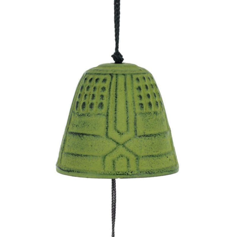 Furin Iwachu Vihreä japanilainen kello - 4,5 cm