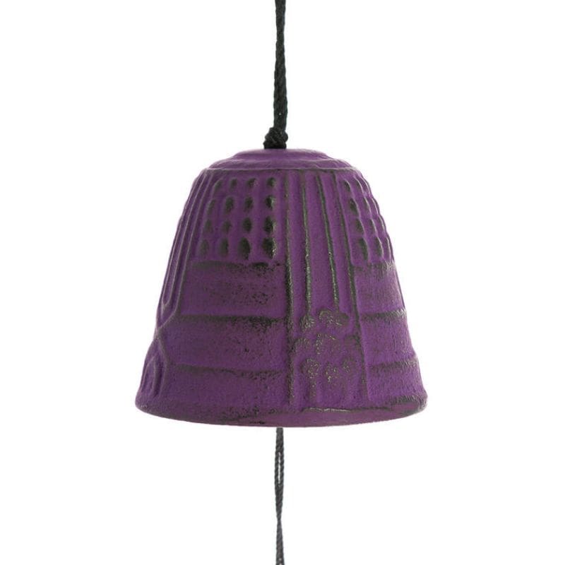 Furin Iwachu Violet Japanilainen kello - 4,5 cm