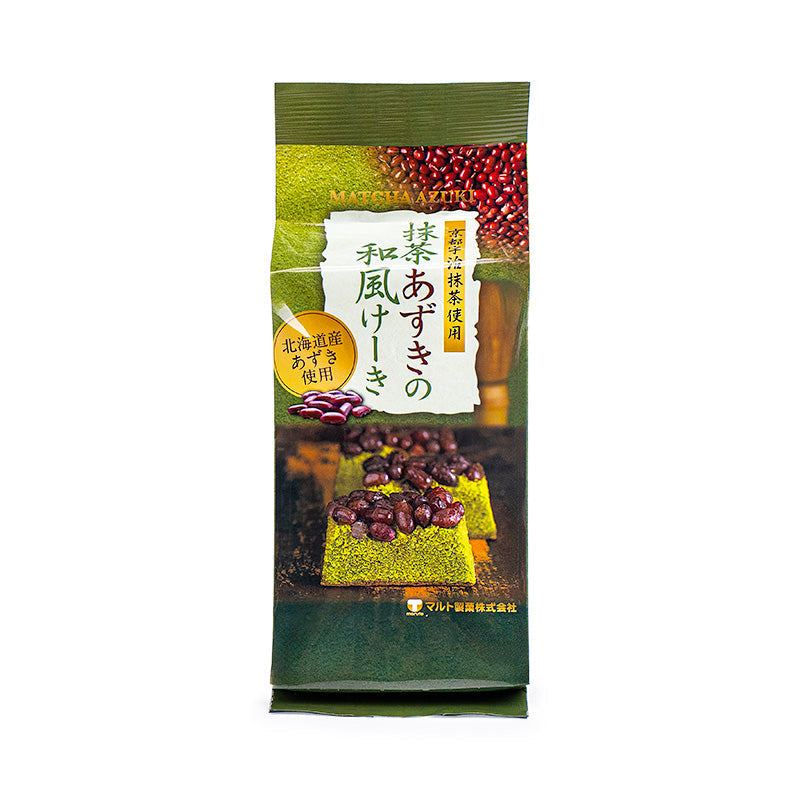 Matcha & punainen papu japanilainen kakku