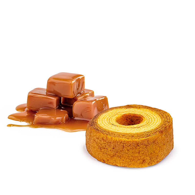 Taiyo Japanilainen Baumkuchen Maito & karamelli kakku