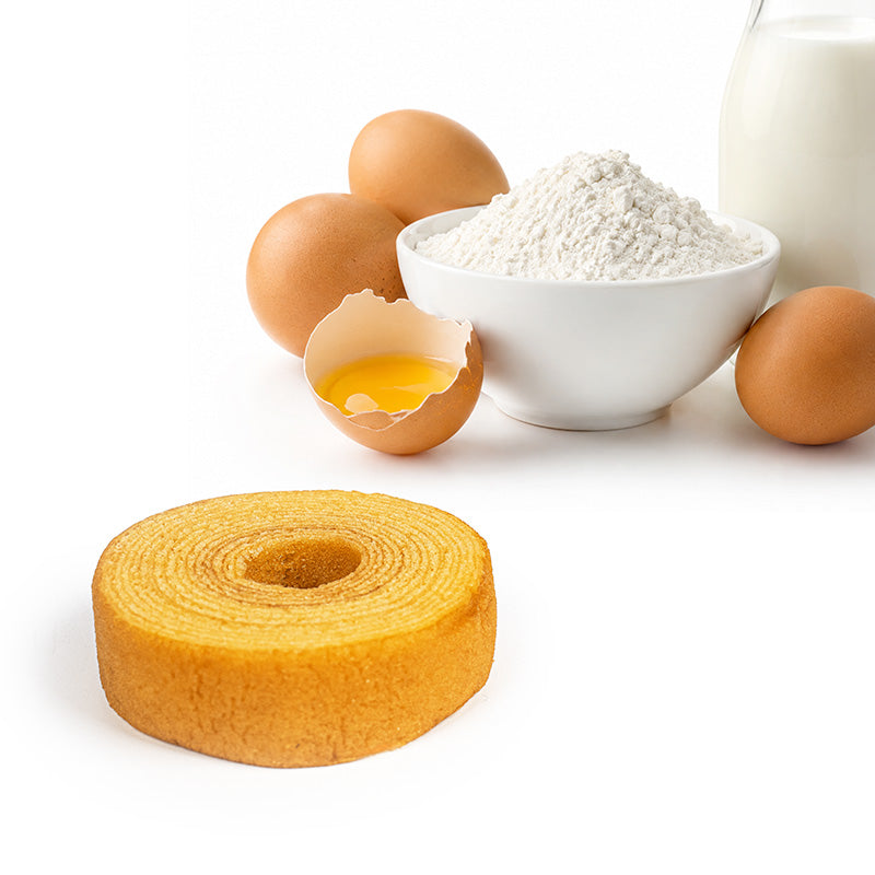Kostea Baumkuchenin tavallinen kakku