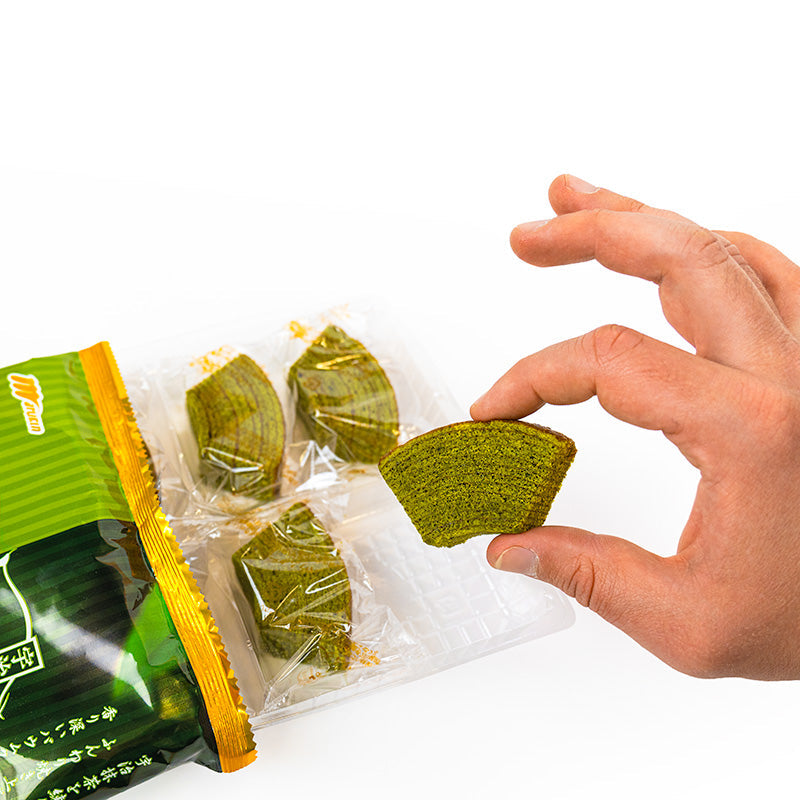 Baumkuchen Uji Matcha kakut