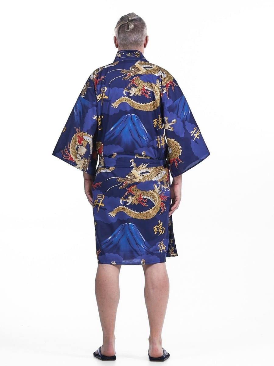 Happi Miesten Dragon Kimono - Yksi koko - Yksi koko