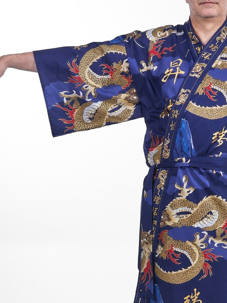Happi Miesten Dragon Kimono - Yksi koko - Yksi koko