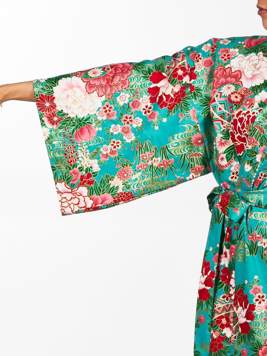 Kimono Happi Woman Temari - Yksi koko