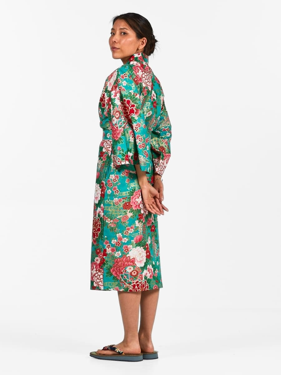 Kimono Happi Woman Temari - Yksi koko