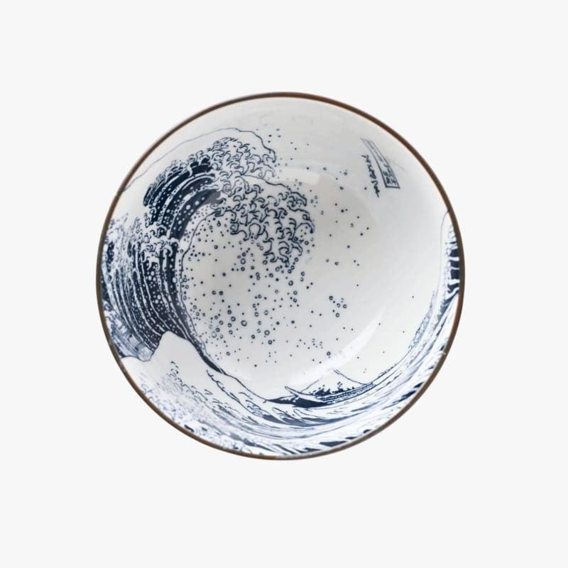 Hokusai Japanilainen riisikulho