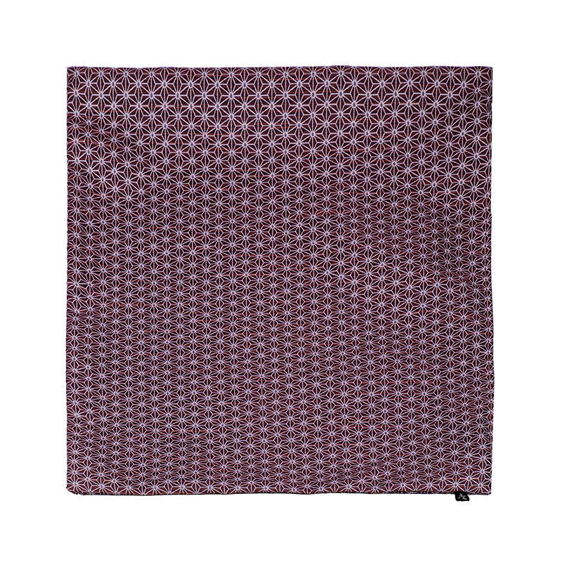 Asanoha violetti japanilainen tyynynpäällinen