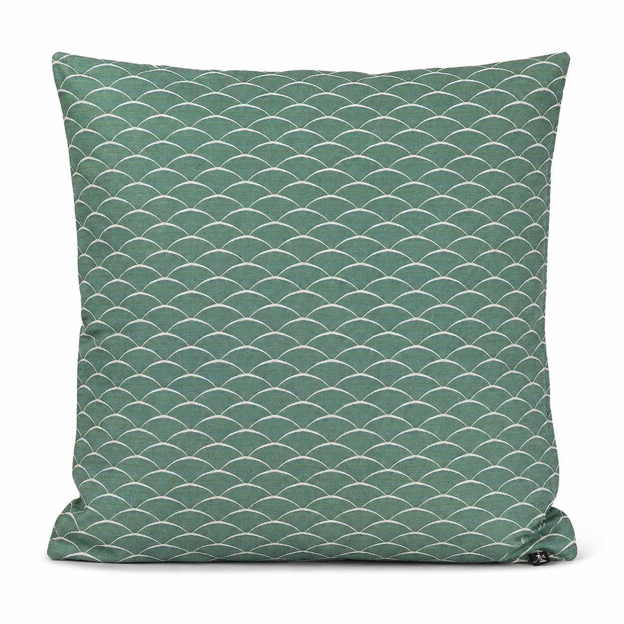 Tyynynpäällinen Tsumugi-kangas, Vihreä - 50x50 cm