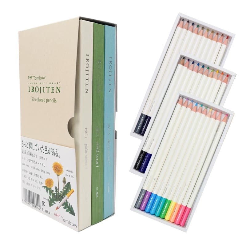 Irojiten Japanese Coloured Pencils Volume 1 (Japanilaiset värikynät Volume 1)
