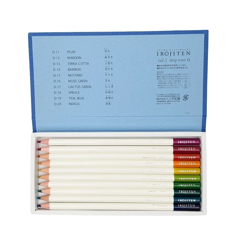 Irojiten Japanese Coloured Pencils Volume 2 (Japanilaiset värikynät Volume 2)