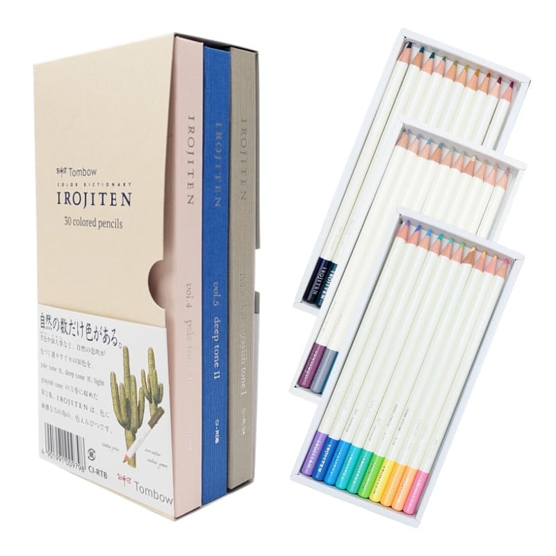 Irojiten Japanese Coloured Pencils Volume 2 (Japanilaiset värikynät Volume 2)