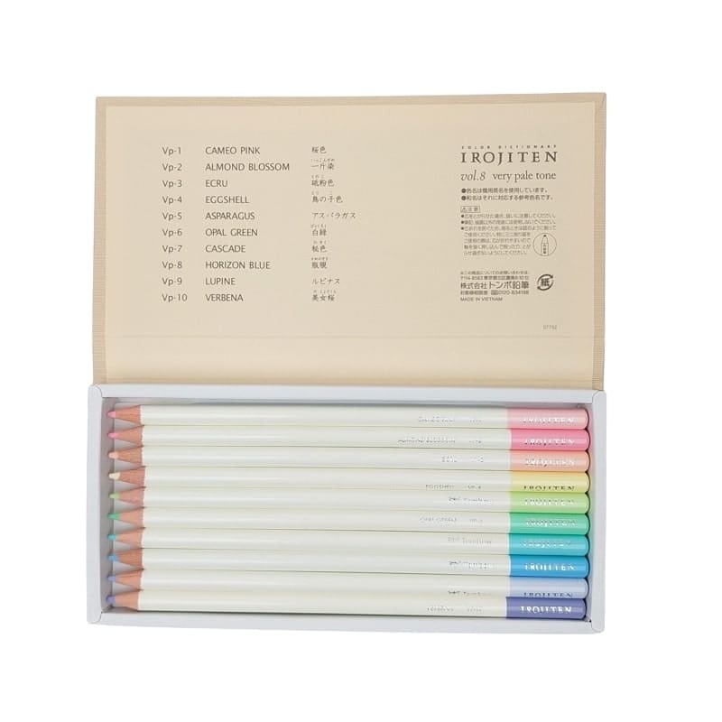 Irojiten Japanese Coloured Pencils Volume 3 (Japanilaiset värikynät Volume 3)