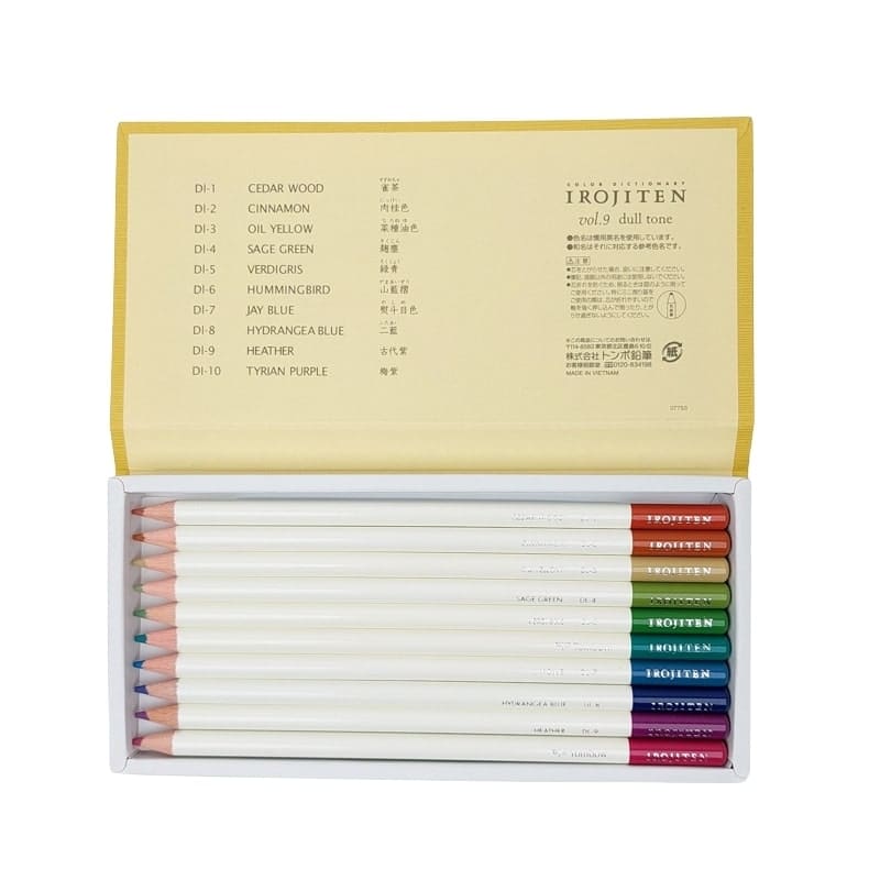 Irojiten Japanese Coloured Pencils Volume 3 (Japanilaiset värikynät Volume 3)