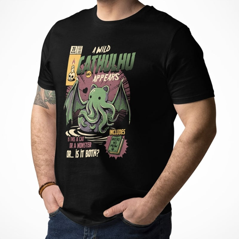 Japanilainen Cathulhu T-paita