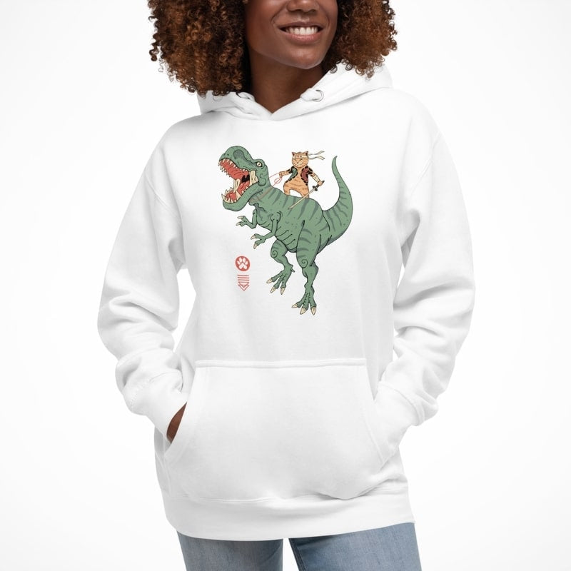 Japanilainen collegepaita Neko T-Rex