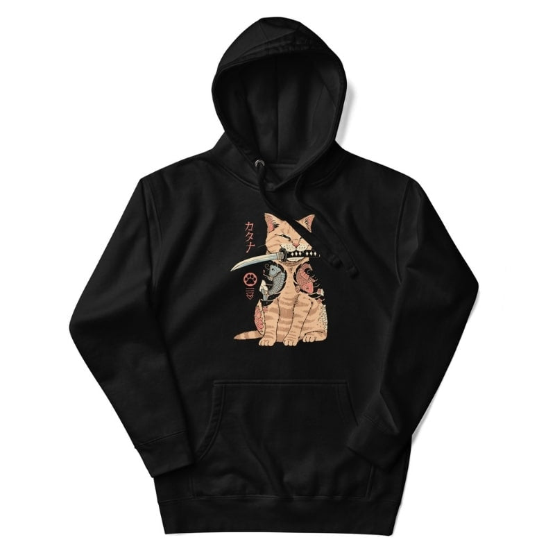 Japanilainen collegepaita Neko Yakuza - S
