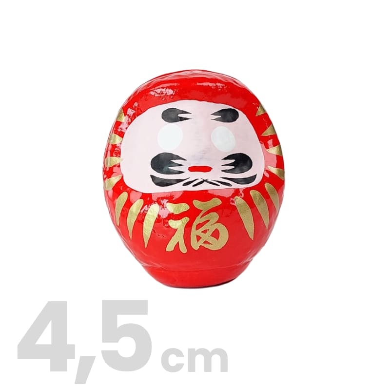 Japanilainen Daruma punainen - 4,5 cm