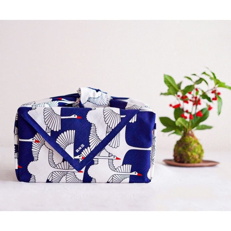 Japanilainen Furoshiki Shukuzuru - 90x90 cm - 90cm x 90cm - 90cm x 90cm