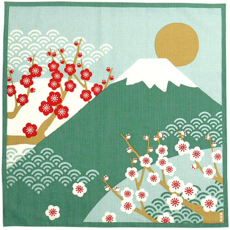 Japanilainen Furoshiki Umemi - 50cm x 50cm