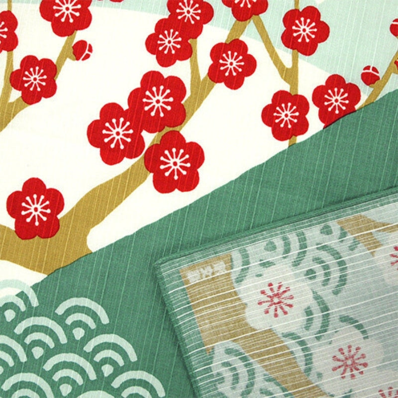 Japanilainen Furoshiki Umemi - 50cm x 50cm
