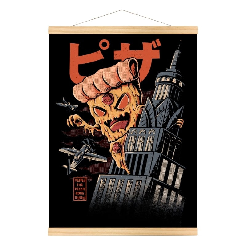 Godpizzan japanilainen juliste - A3