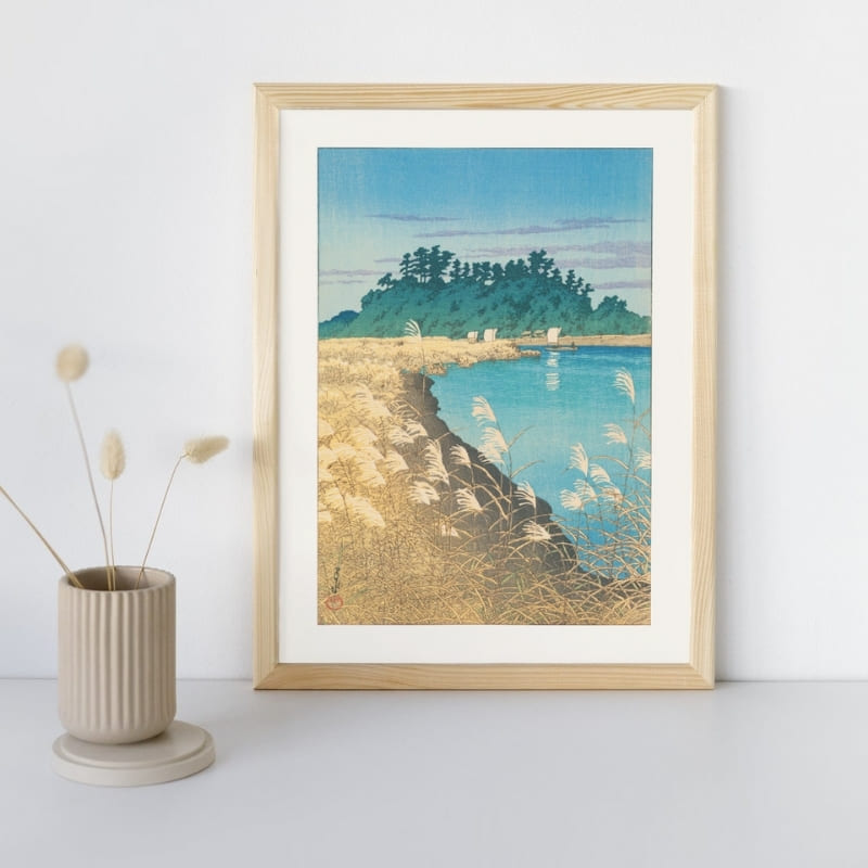 Japanilainen Ichikawa Print Poster - A3