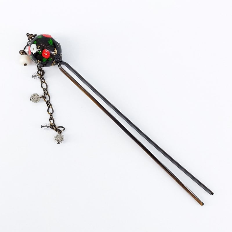 Japanilainen Kanzashi Camelia