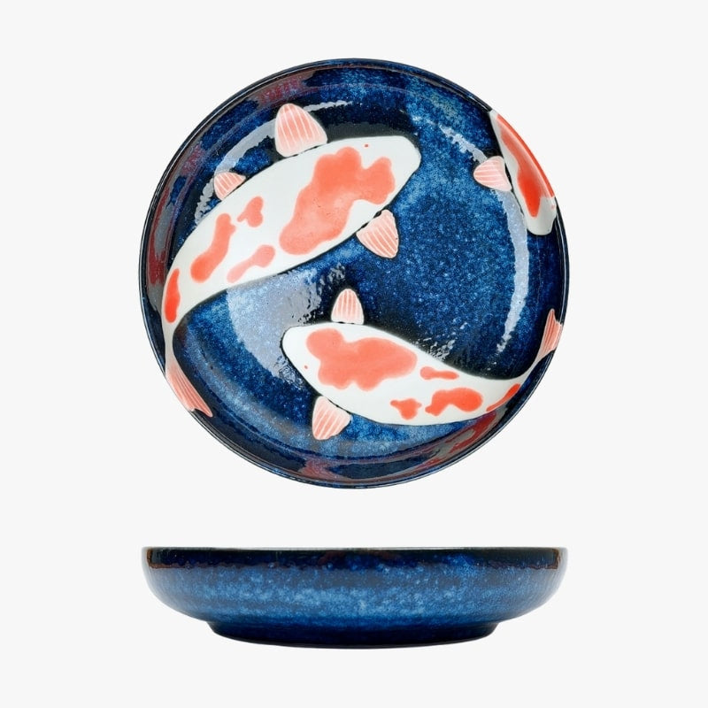 Japanilainen keittolautanen Koi Karppi