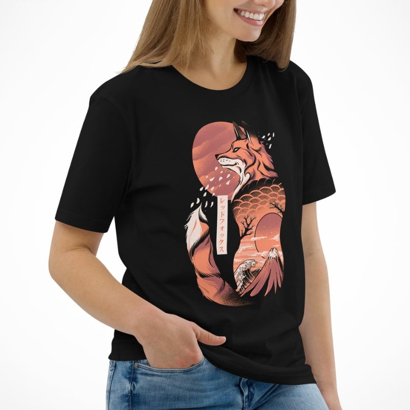 Japanilainen kettu T-paita
