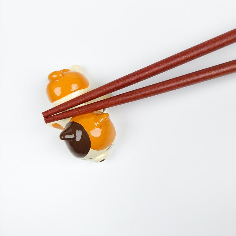 Japanilainen kissa syömäpuikko lepää