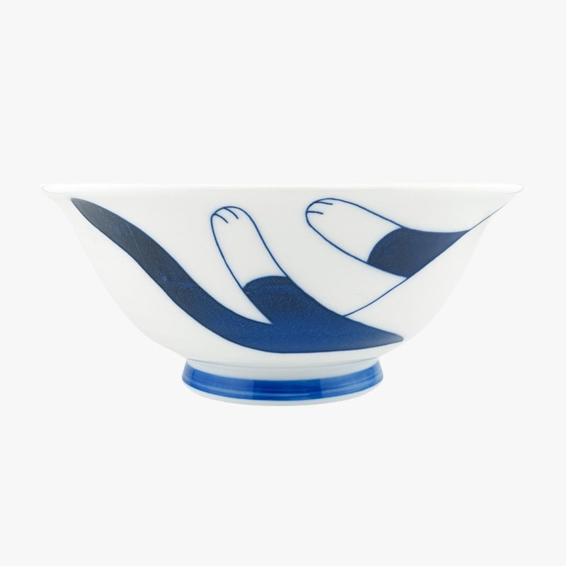 Japanilainen kulho Sininen kissa