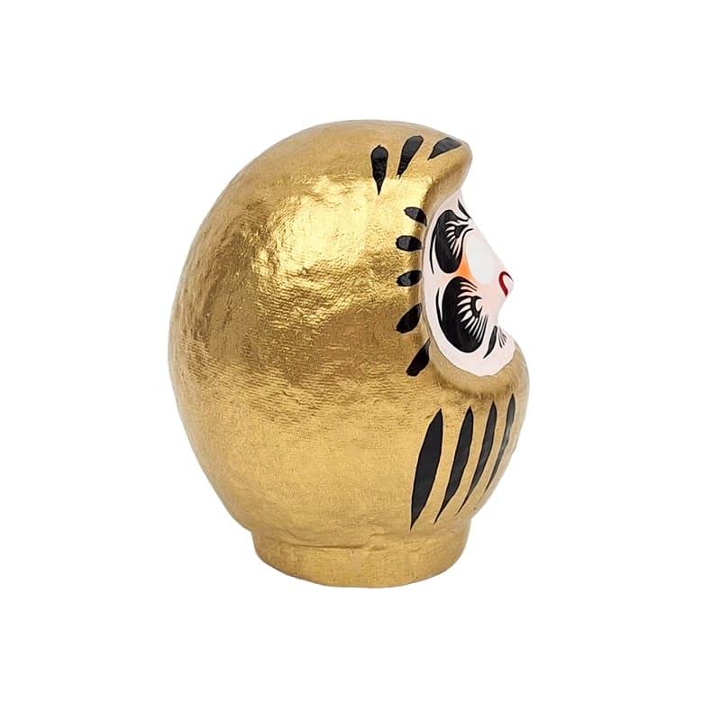 Japanilainen kultainen Daruma - 9-15 cm